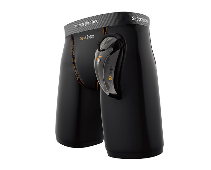 shock doctor compression shorts