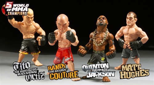 Round 5 MMA Collectible Figures