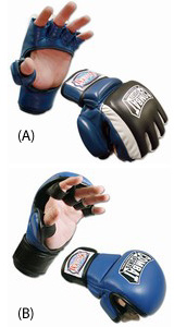 MMA sparring gloves type