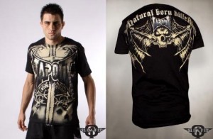 carlos condit tapout t shirt