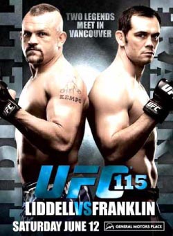 ufc 115 poster