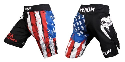 Venum USA flag shorts