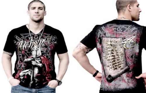 The Brendan Schaub T shirt from Alchemist is the Warrior's 