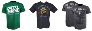 Jon Fitch Dethrone T Shirts