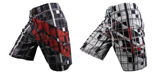 Tapout Striped Board Shorts
