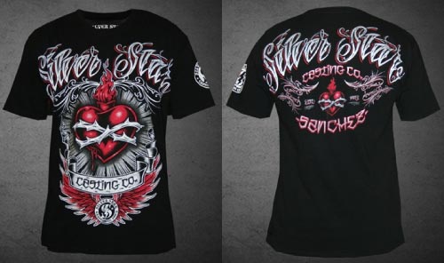 Diego Sanchez T Shirt UFC 114 Silver Star