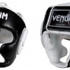 venum leather headgear